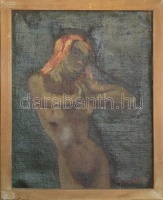 Balás Attila, Sipeki (1906-1976): Akt. Olaj, vászon. jelzett. 40x50 cm keretben
