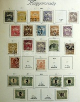 Magyar gyűjtemény 1900-1964 előnyomott albumban (171.745)