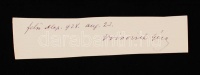 Voinovich Géza (1877-1952) irodalomtörténész, esztéta, a Magyar Tudományos Akadémia tagja.
Aláírás kivágáson.