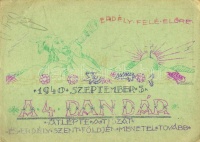 5 db II. világháborús magyar képeslap és egyedi készítésű tábori levelezőlap / 5 Hungarian Feldpost cards from WWII era, including handmade pieces