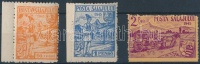 1945 Zilah II sor két ívszéli értékkel
