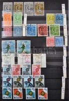Európa CEPT előrendező 1956-1999 többletpéldányokkal 30 lapos A/4 berakóban