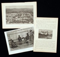 cca 1840-1910 Nagy metszet és nyomat tétel: kb 500 db különböző témájú sokszorosított grafika a XIX. sz végéről. Rengeteg városkép a világ minden tájáról, közte magyar városok is. Nagyrészt különböző kiadványokból