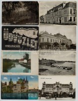 50 db RÉGI magyar városképes lap / 50 pre-1945 Hungarian town-view postcards