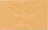 A cserkész ahol tud, segít. Cserkész grafikás boríték / Hungarian boy scout art on an envelope s: Márton L. (fa)