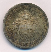 1938. 5P Ag 'Szent István' T:2 patinaAdamo P8.1