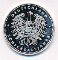 Németország 2007. 'Claus Graf Schenk von Stauffenberg 1907' fém emlékérem T:PP ujjlenyomatGermany 2007. 'Claus Graf Schenk von Stauffenberg 1907' commemorative medallion C:PP fingerprint