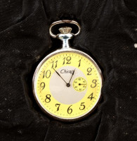 Heritage collection mechanikus zsebóra, eredeti dobozában, leírással, újszerű állapotban. Működik. / Mechanic pocket watch