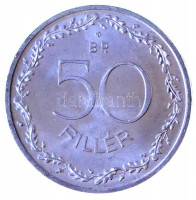 1948. 50f Al rozettával, Artex-veret T:1  Hungary 1948. 50 Fillér Al Artex-restrike with rosette C:UNCAdamo F5