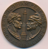 Románia DN 'Pelendava - Craiova' Br emlékérem (60mm) T:2Romania ND 'Pelendava - Craiova' Br commemorative medal (60mm) C:XF