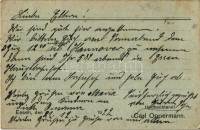 1922 Carl Oppermann Kunst-Anstalt für Porträtmalerei und photographische Vergrösserungen mit eigener Bildereinrahmungs Werkstatt, Essen, Kurtstr. 15b. / German Art institution for portrait painting and photographic enlargements (EK)