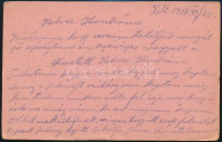 1917 Tábori posta levelezőlap / Field postcard 'K.u.k. Infanteriebataillon Nr. 2/60' + 'FP 368'