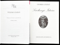 Csorba László 2 könyve: Széchenyi István. Bp., 1991, Officina Nova. Kiadói egészvászon-kötés, kiadói papír védőborítóban. + Teleki László. Magyar Szabadelvűek. Bp., 1998, Új Mandátum. Kiadói kartonált papírkötés.