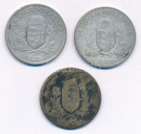 1926. 1P Ag (3x) T:F,VG patina Adamo P6