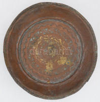 Antik török sütőedény, sérüléssel, d: 28 cm