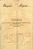 SZEGVÁR 1885-86. A szavazásra jogosult ártéri birtokosok összeírása (3db füzet) érdekes helytörténeti dokumentum kb. 1000 névvel!