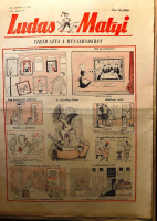 LUDAS MATYI 1956. XII.. teljes évfolyam, 43 szám, tökéletes, hajtatlan állapotban! A 43. szám, utcára már nem kerülhetett a forradalmi események miatt!