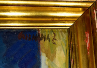 Csizmadia Zoltán (1933) CSENDÉLET KÉK KANCSÓVAL