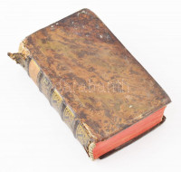 Beer, Johann Christoph: Der in Eyl bereitete Prediger. Sonn und Feyertags Predigen des III. Jahrgang. Ausburg, 1766 Christoph Bartl Buchhandler. 416 + 208 p. Korabeli aranyozott gerincű egészbőr kötésben kis sérüléssel